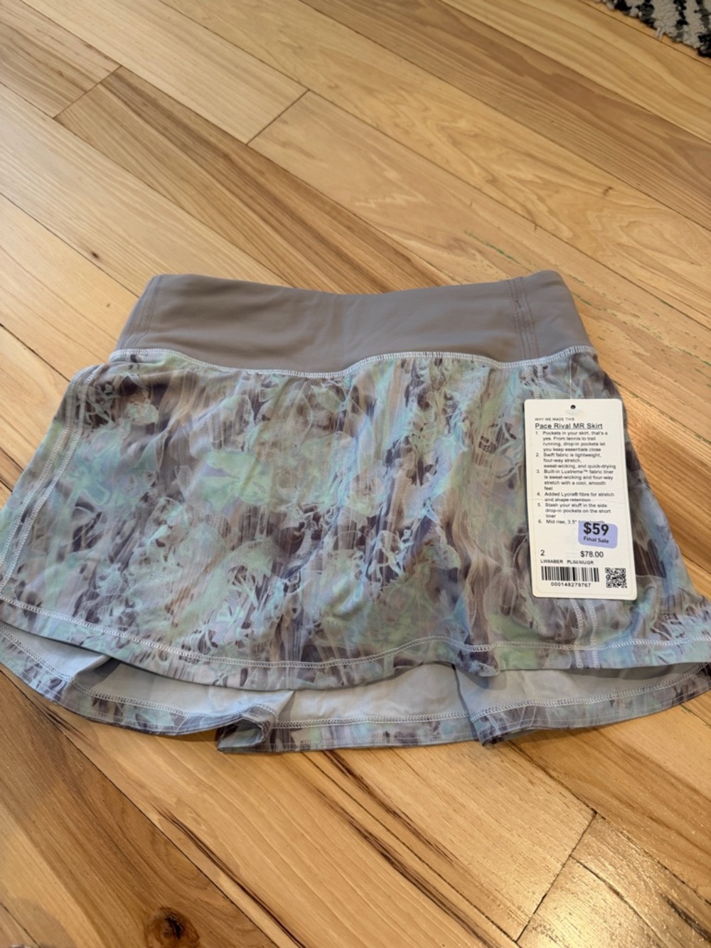 Lululemon Pace Rival Skirt - NWT - size 2!